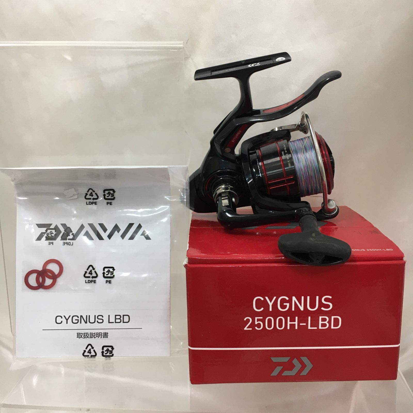 三沢店73 * DAIWA 釣り CYGNUS シグナス 2500H-LBD 19 磯釣り レバーブレーキ マグシールド バイターボ リール スピニングリール レバーブレーキ付 リール