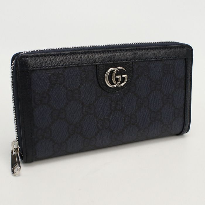 GUCCI グッチ GGジップアラウンドウォレット オフィディア 706844 UULBN 4055 長財布ラウンドファスナー GGスプリーム【中古】 メンズ