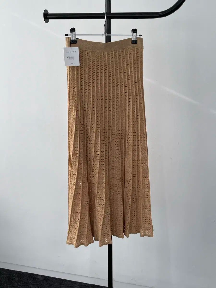 新商品* SANDRO SANDRO サンドロ ニット スカート 1 サイズ 55 半分まで