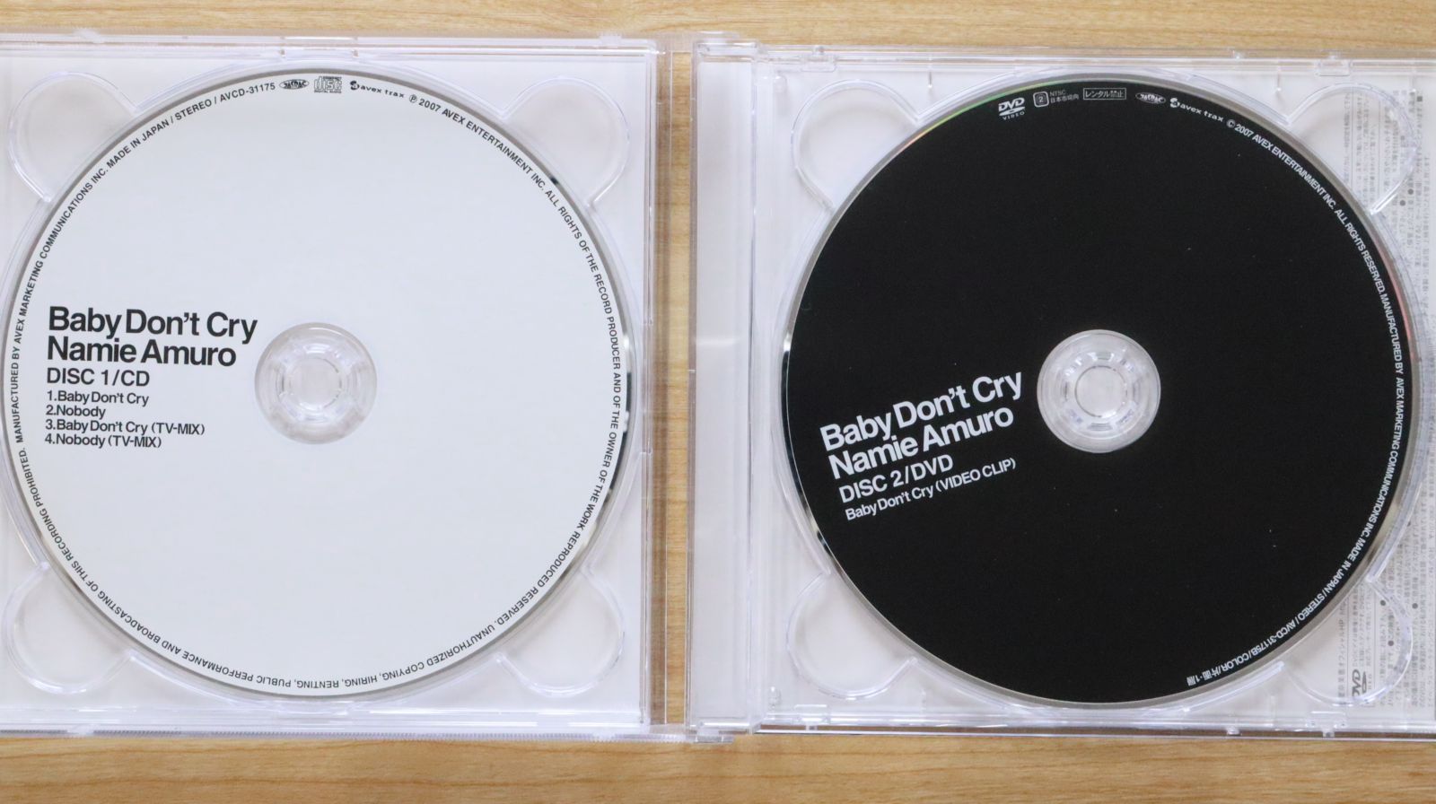 国内盤CD☆安室奈美恵/Namie Amuro□ Baby Don't Cry (DVD付