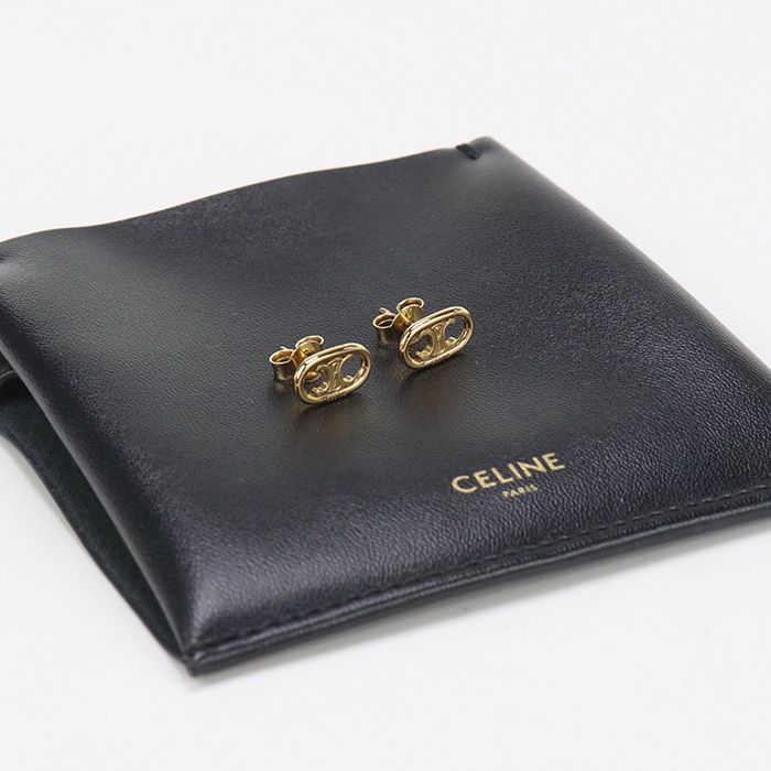 CELINE セリーヌ ピアス トリオンフ ピアス メタル レディース