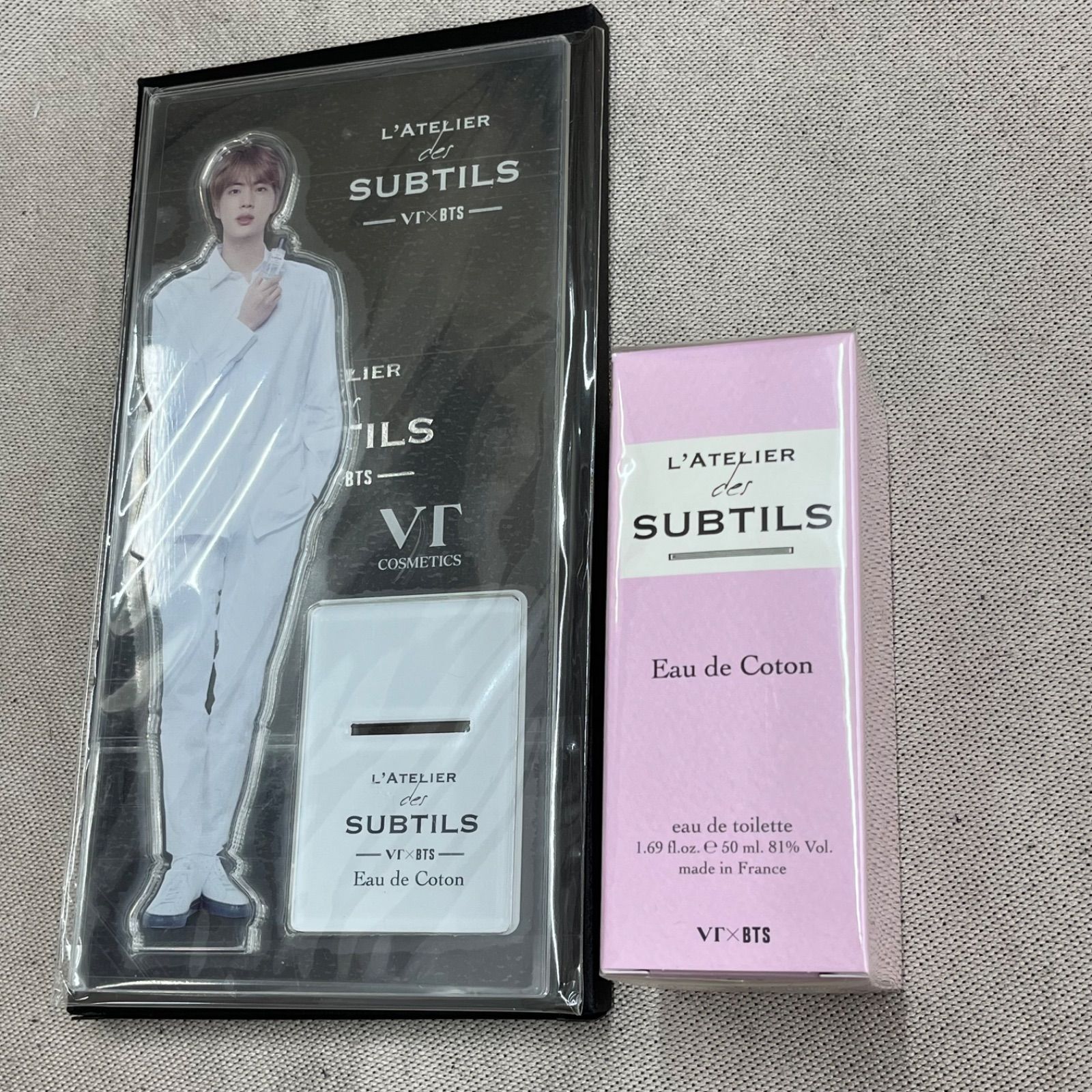 未使用】VT × BTS アクスタ 香水 フルセット L'ATELIER des SUBTILS