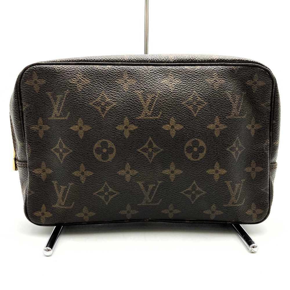 LOUIS VUITTON ルイ ヴィトン トゥルーストワレット23 M47524 クラッチバッグ モノグラムキャンバス ブラウン レディース