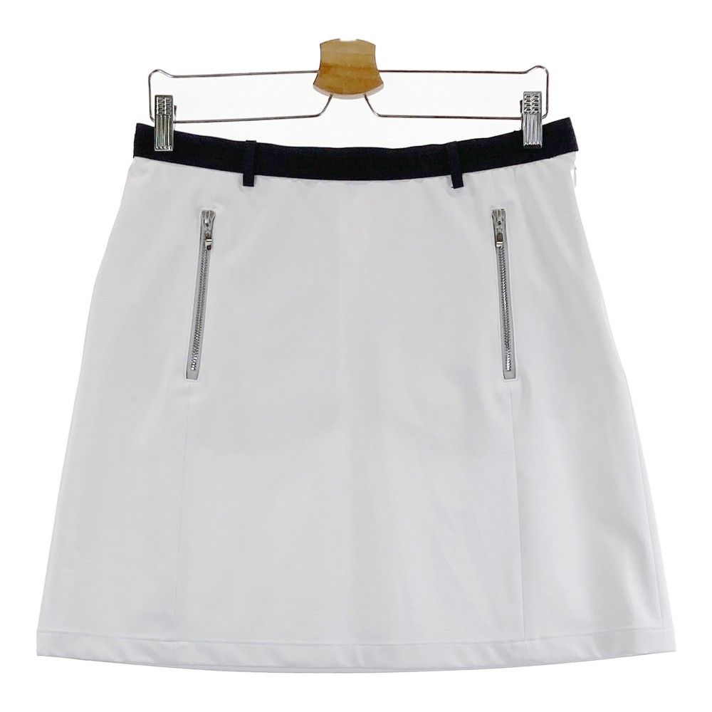 サイズ 42 LANVIN SPORT ランバン スポール ストレッチスカート ホワイト系 240101454597 ゴルフウェア レディース ストスト