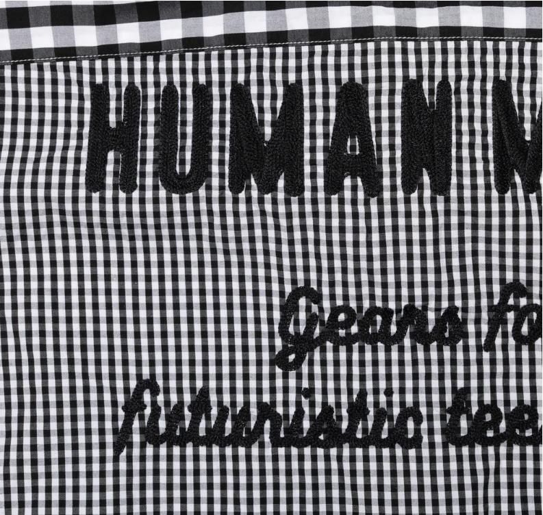 human made GINGHAM CHECK L/S SHIRT XL