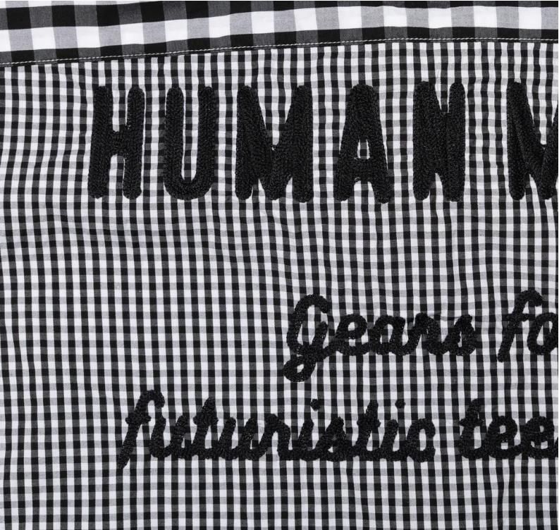 HUMANMADE × STUDIOSEVEN チェックシャツ　サイズＸＬ HUMAN MADE GINGHAM CHECK L/S SHIRT チェックシャツ HM26SH004