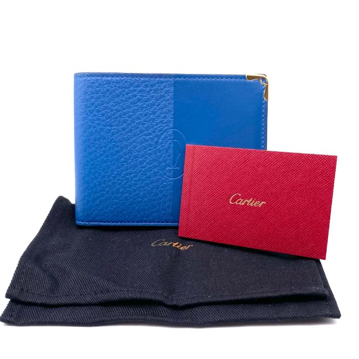 Cartier カルティエ マストドゥ レザー 二つ折り 財布 eH08169N