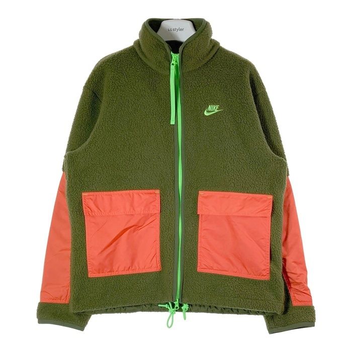 NIKE ナイキ フリースジップアップジャケット DV8183-326 カーキ sizeM
