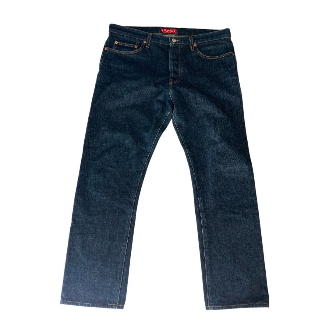 シュプリーム SUPREME 濃紺 デニムパンツ スリム サイズ36 M71023-17