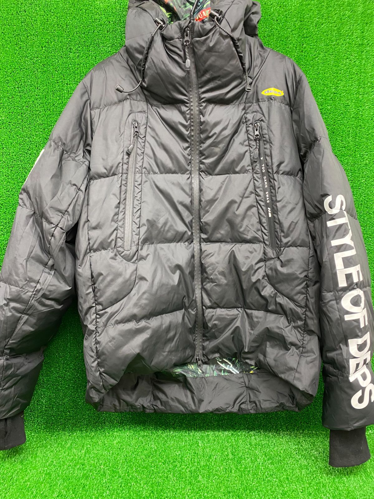 DEPS×SQUARE デプス×スクエア ダウンジャケット L Mサイズ DEPS デプス