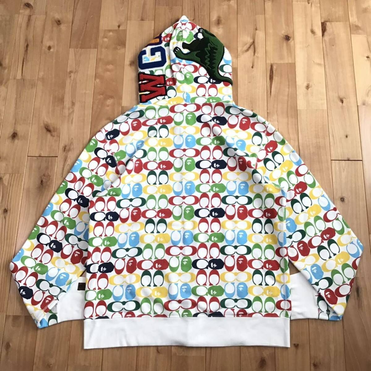 APE COACH シャークパーカーBAPE shark hoodie XL