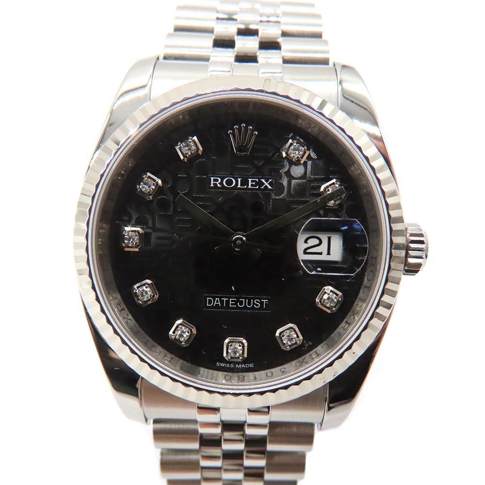 中古】 ROLEX ロレックス 116234G デイトジャスト 自動巻き 2010年以降 