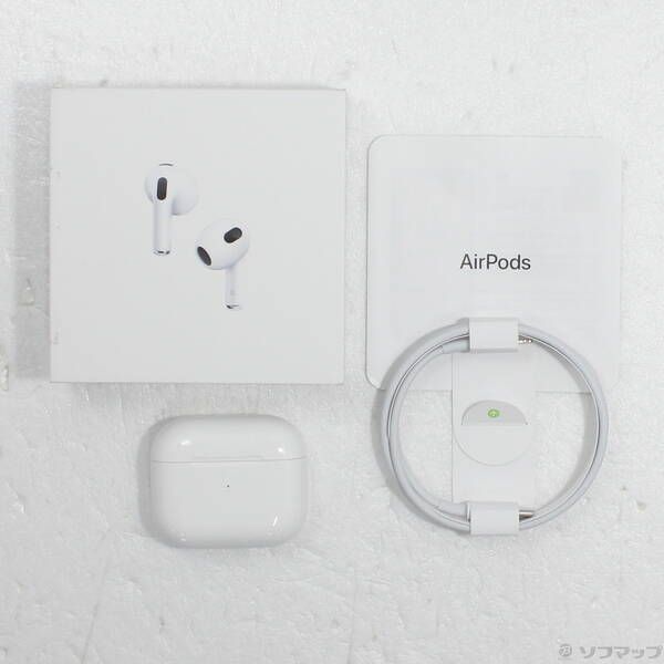 展示品〕 AirPods 第3世代 MME73J／A【377】 【公式通販】