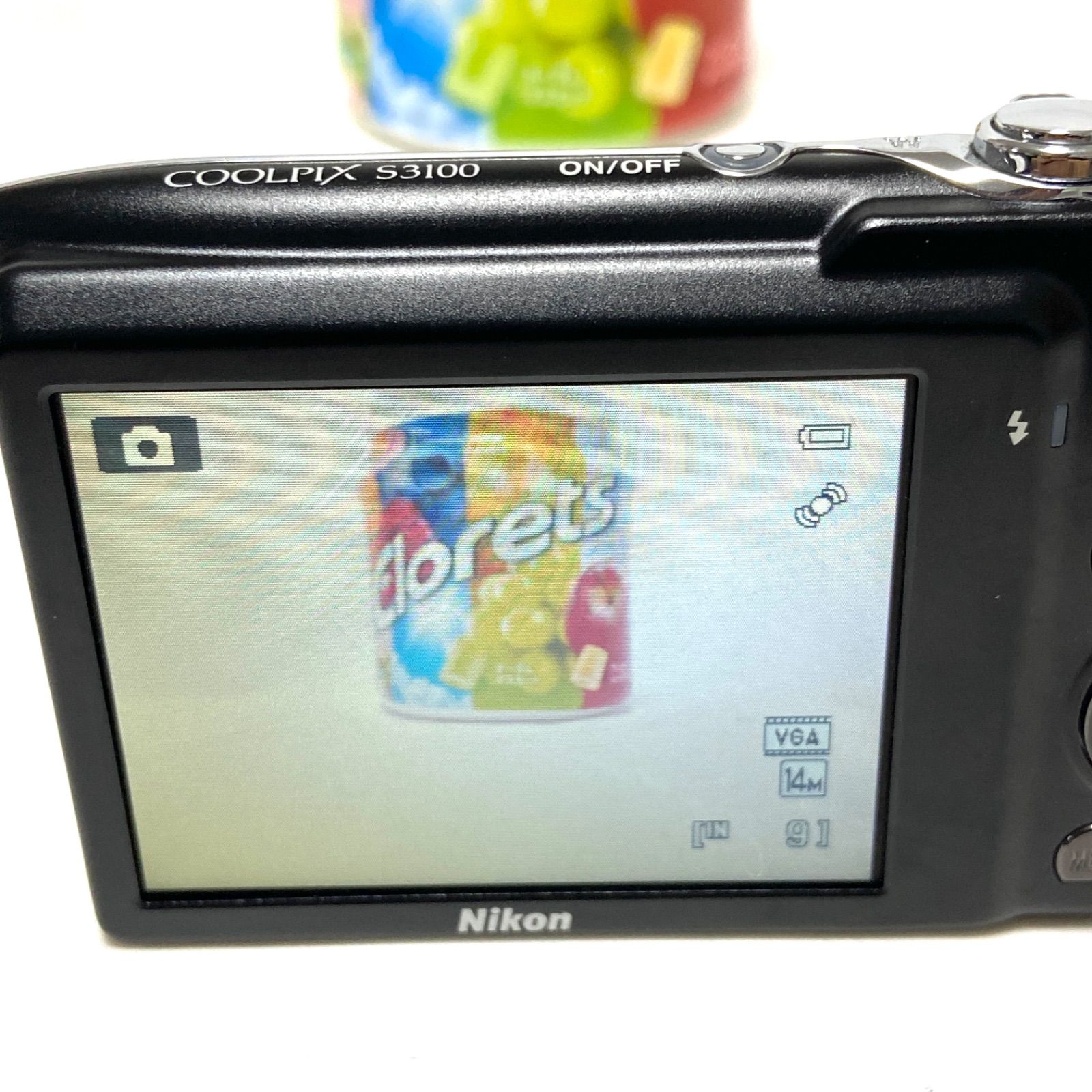 Nikon COOLPIX S3100 ゴールド コンパクトデジタルカメラ コンデジ 