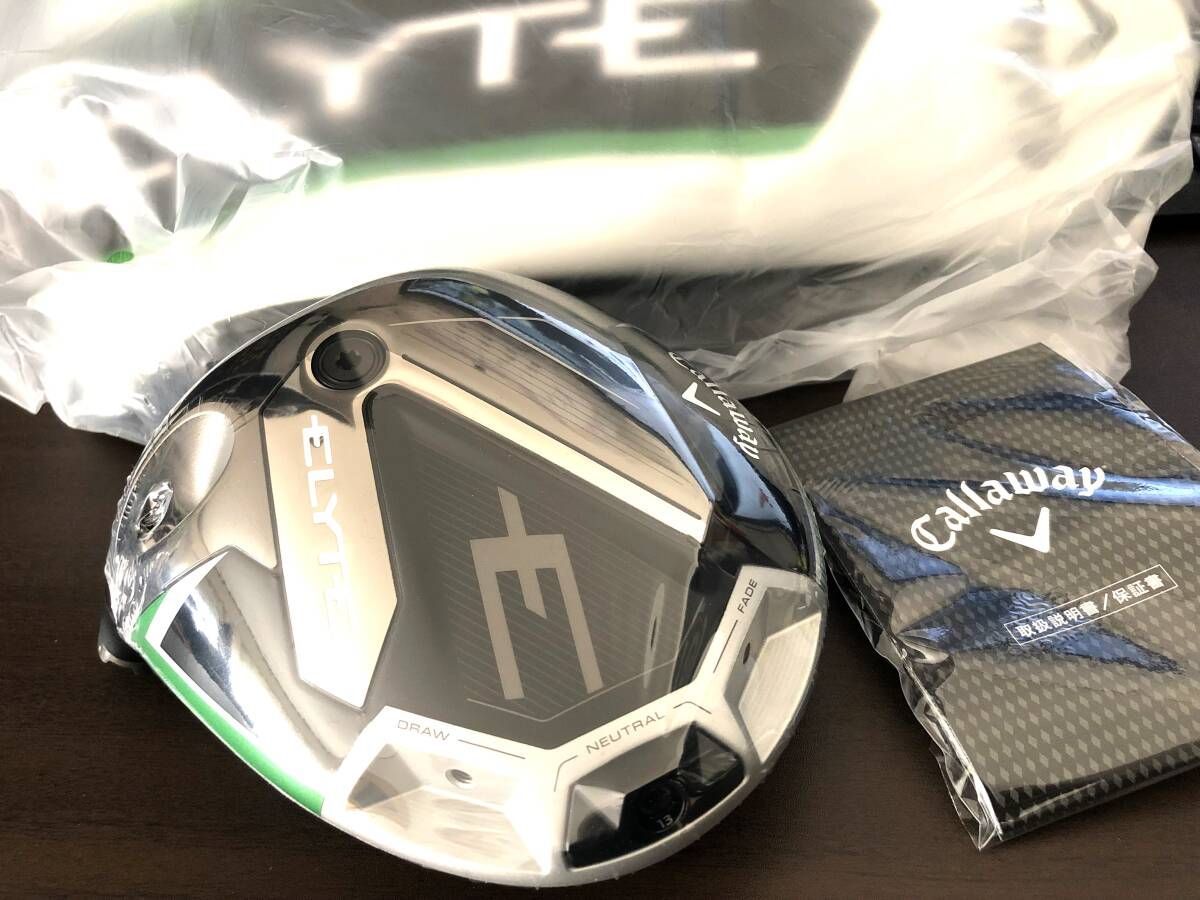 左 レフティ 新品 最新 キャロウェイ エリート ELYTE 10.5° 【日本仕様