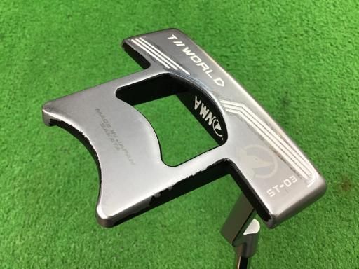 美品TOU WORLD ST-03 34インチパター 楽天市場】【中古】 本間ゴルフ TOUR WORLD ST-03 34インチ