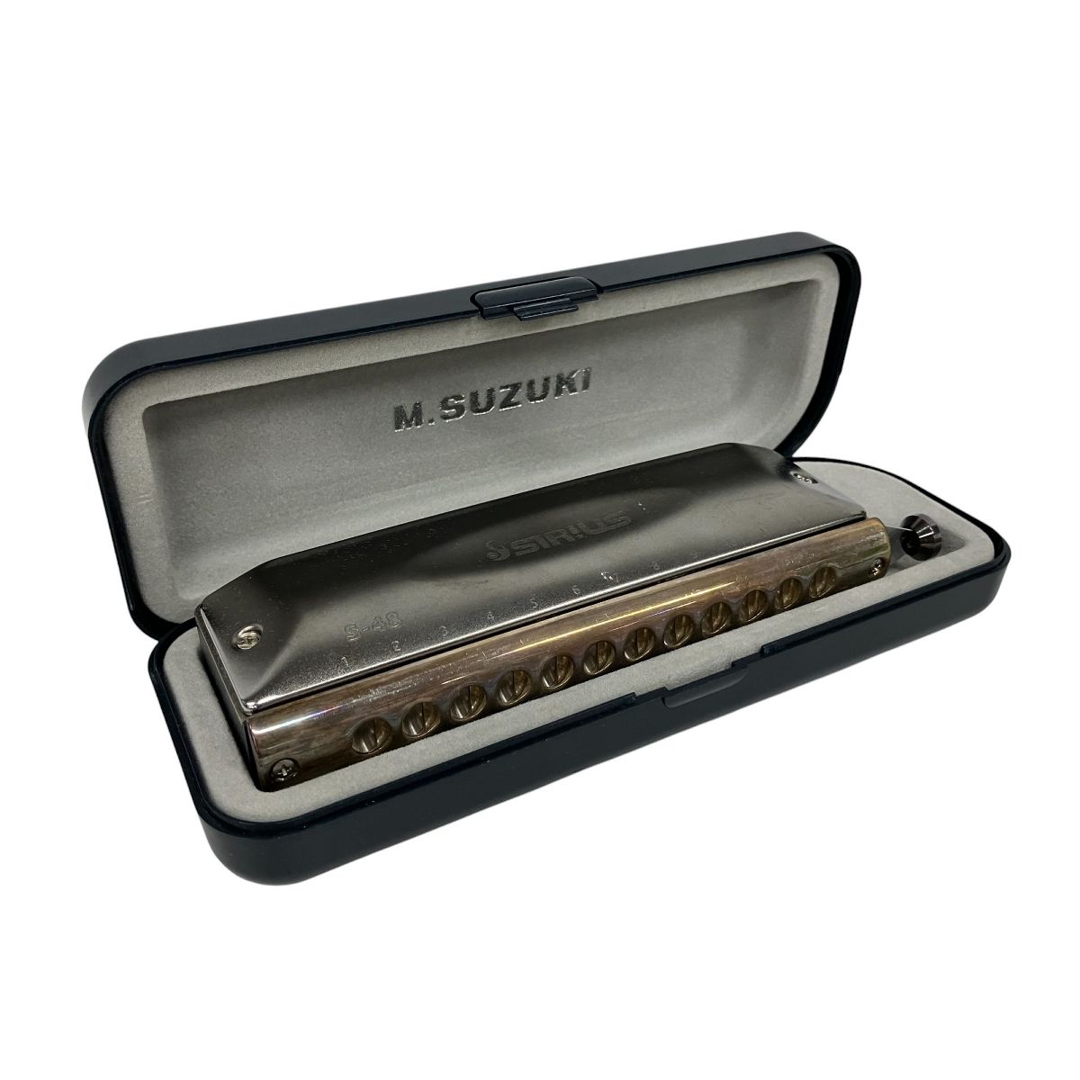 M.SUZUKI SIRIUS S-48B スズキ シリウス クロマティック ハーモニカ 楽器 S9957457