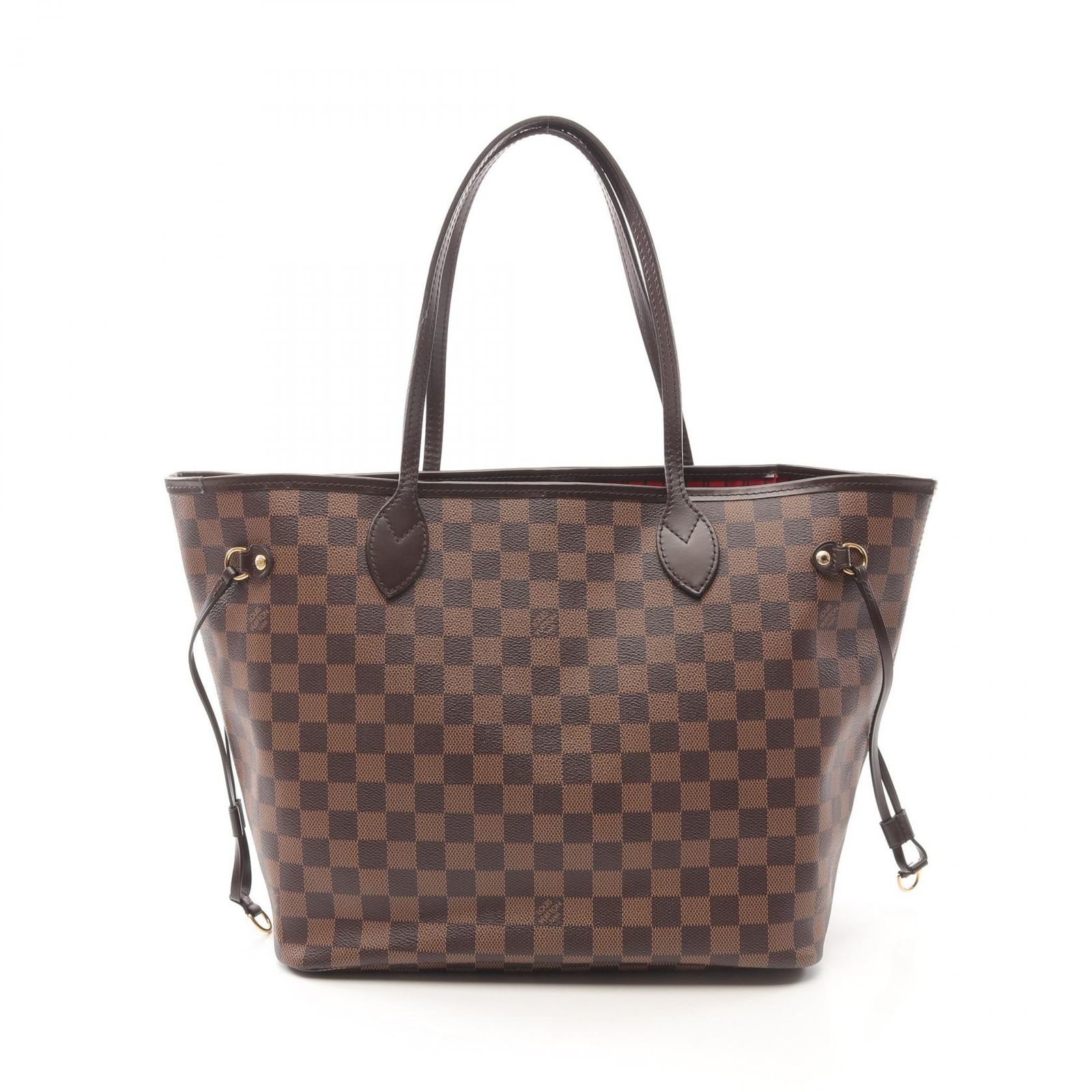 ルイ ヴィトン LOUIS VUITTON トートバッグ ネヴァーフルMM N41358 PVCコーティングキャンバス レザー ネヴァーフルMM レディース Used A