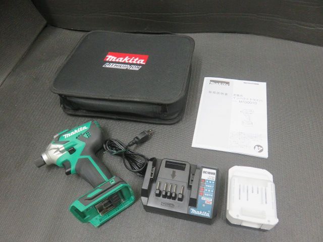 makita マキタ 14.4 V 充電式インパクトドライバ MTD 001 D インパクトドライバー DC 18 WB BL 1420 G