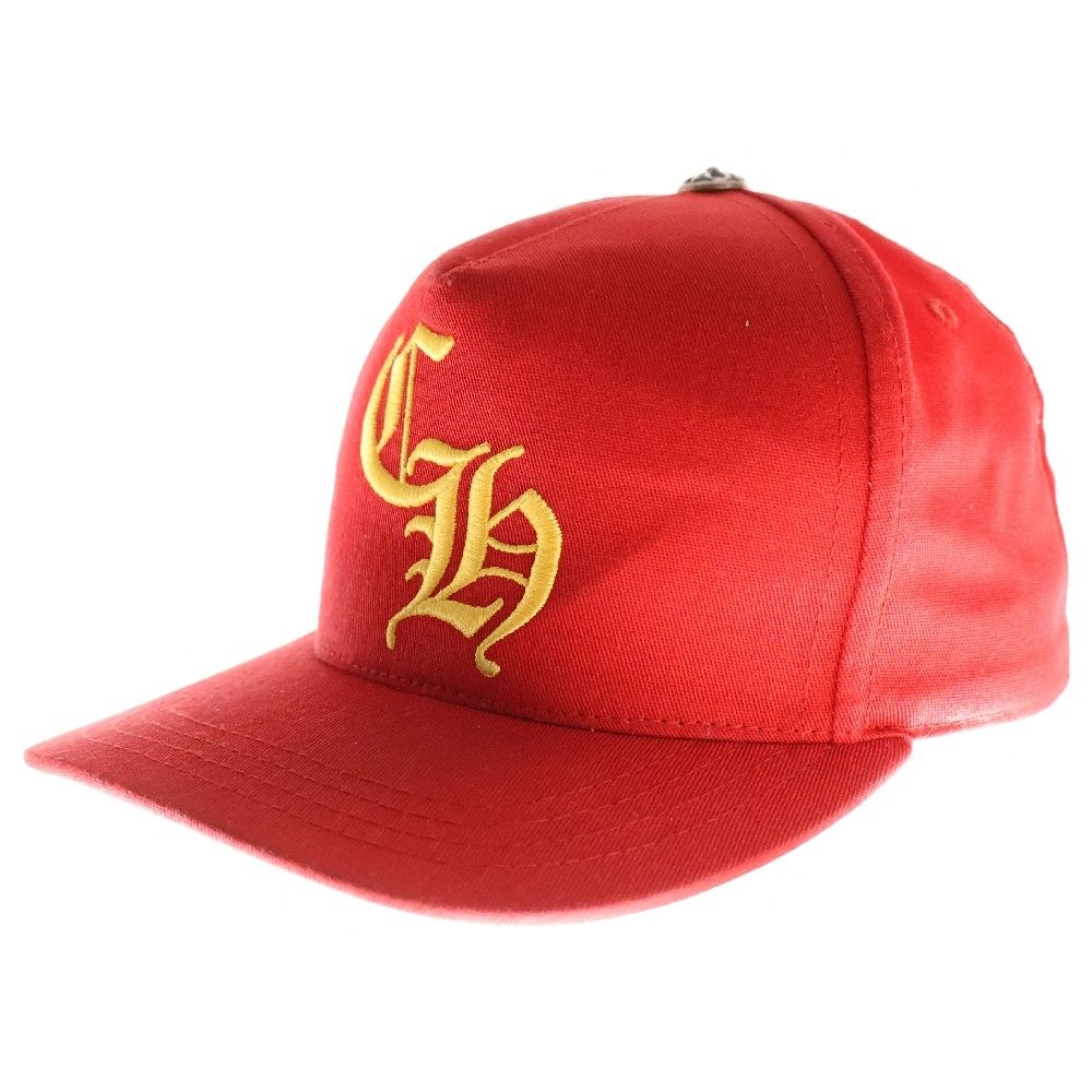 帽子 CHROME HEARTS CH BASEBALL TRUCKER CAP Chrome Hearts CH Hollywood Trucker Hat Black/Black - US