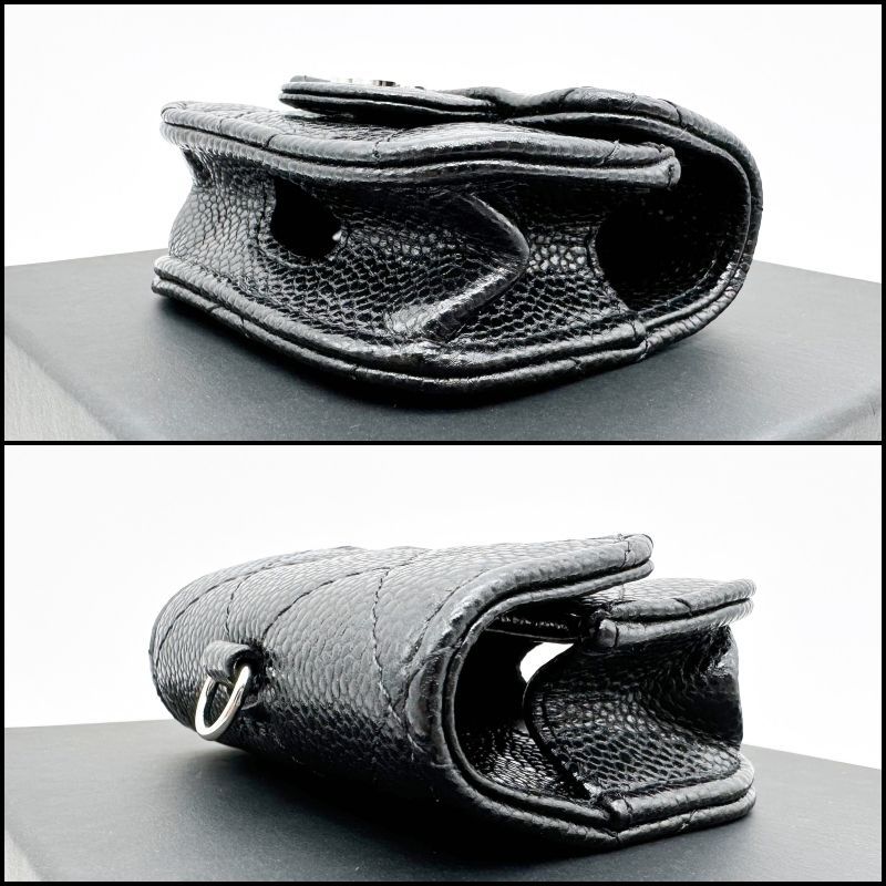 CHANEL シャネル マトラッセ キャビアスキン AirPodsケース AirPods