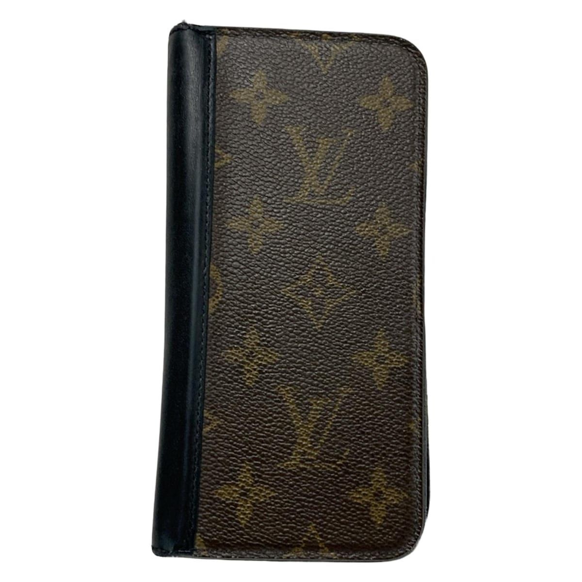 LOUIS VUITTON ルイヴィトン 携帯電話ケース モノグラム IPHONE11フォリオ M69577 ノワール iPhoneケース レザー 牛革