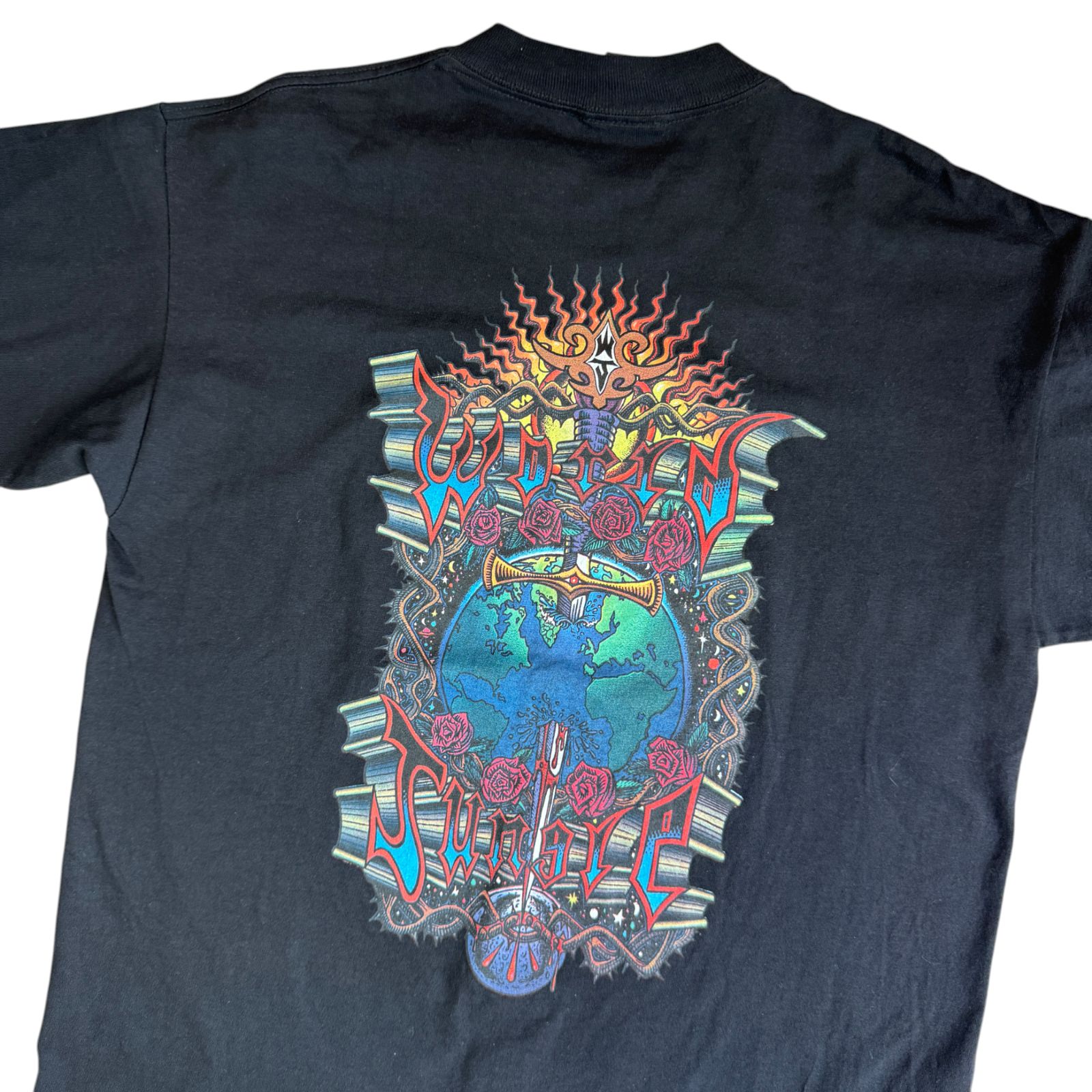 90s ヴィンテージスケート PLANET EARTHカットソーオールドスクール Vintage 90s Planet Earth Skateboard Shirt Size S Made in USA