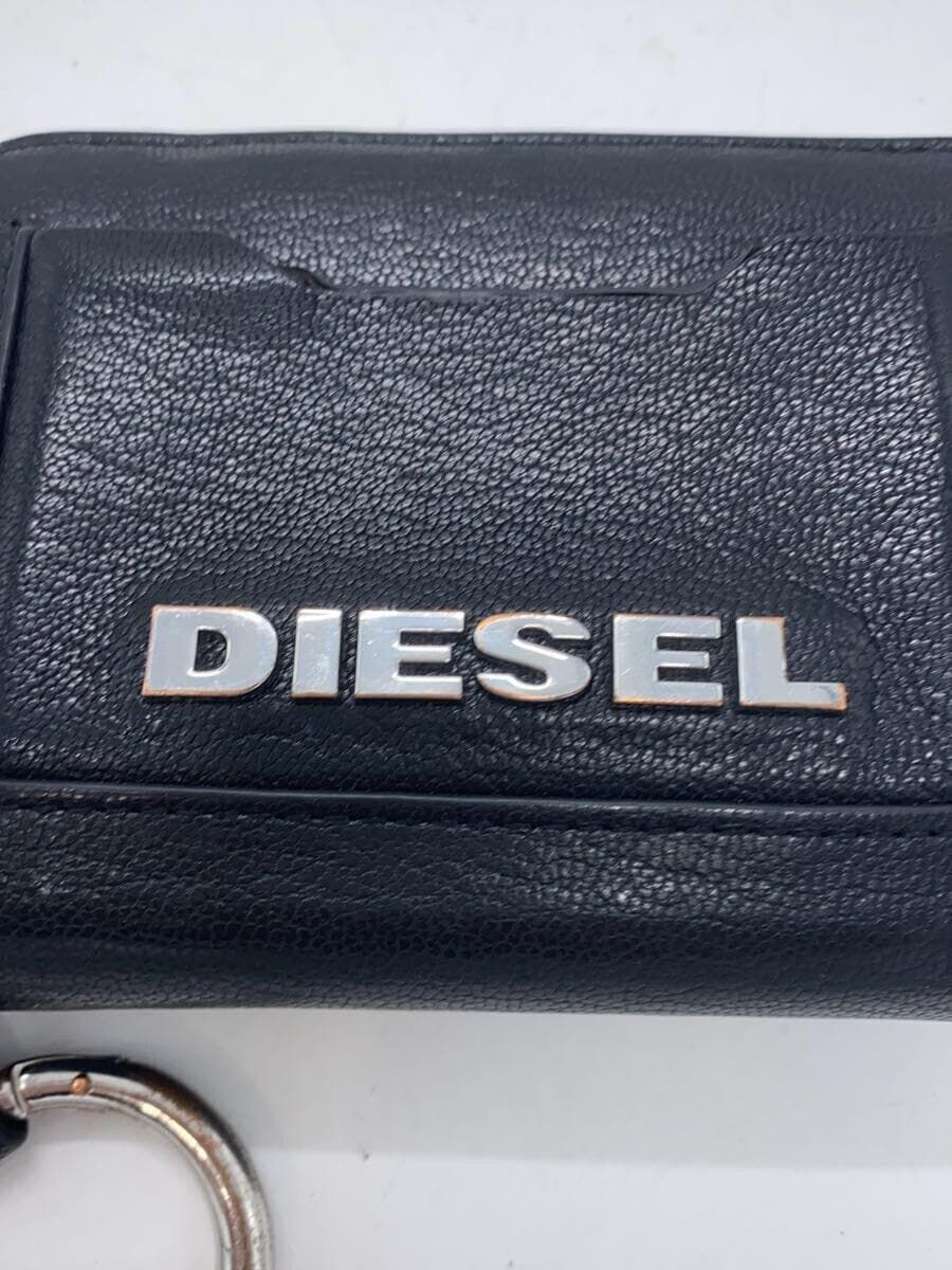 DIESEL 2つ折り財布 レザー ブラック メンズ x07190 pr044