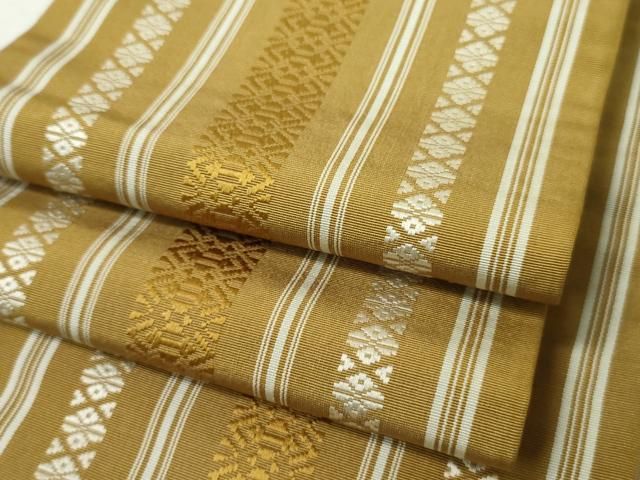 テーブルクロス 正絹博多織 平和屋着物▽本場筑前博多織 半幅帯