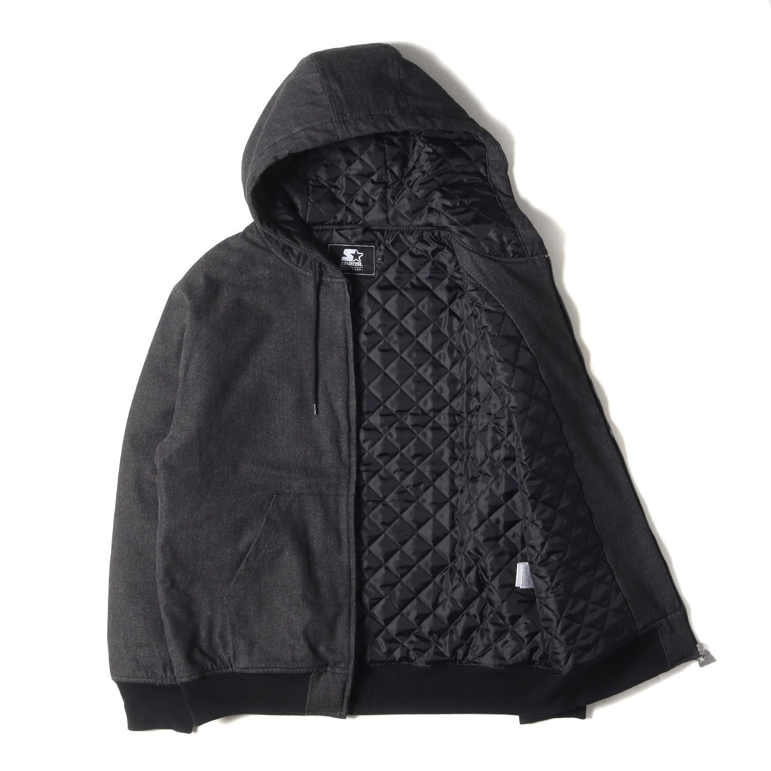 STARTER スターター ジャケット サイズ:L BLACK LABEL デニム 裏地 