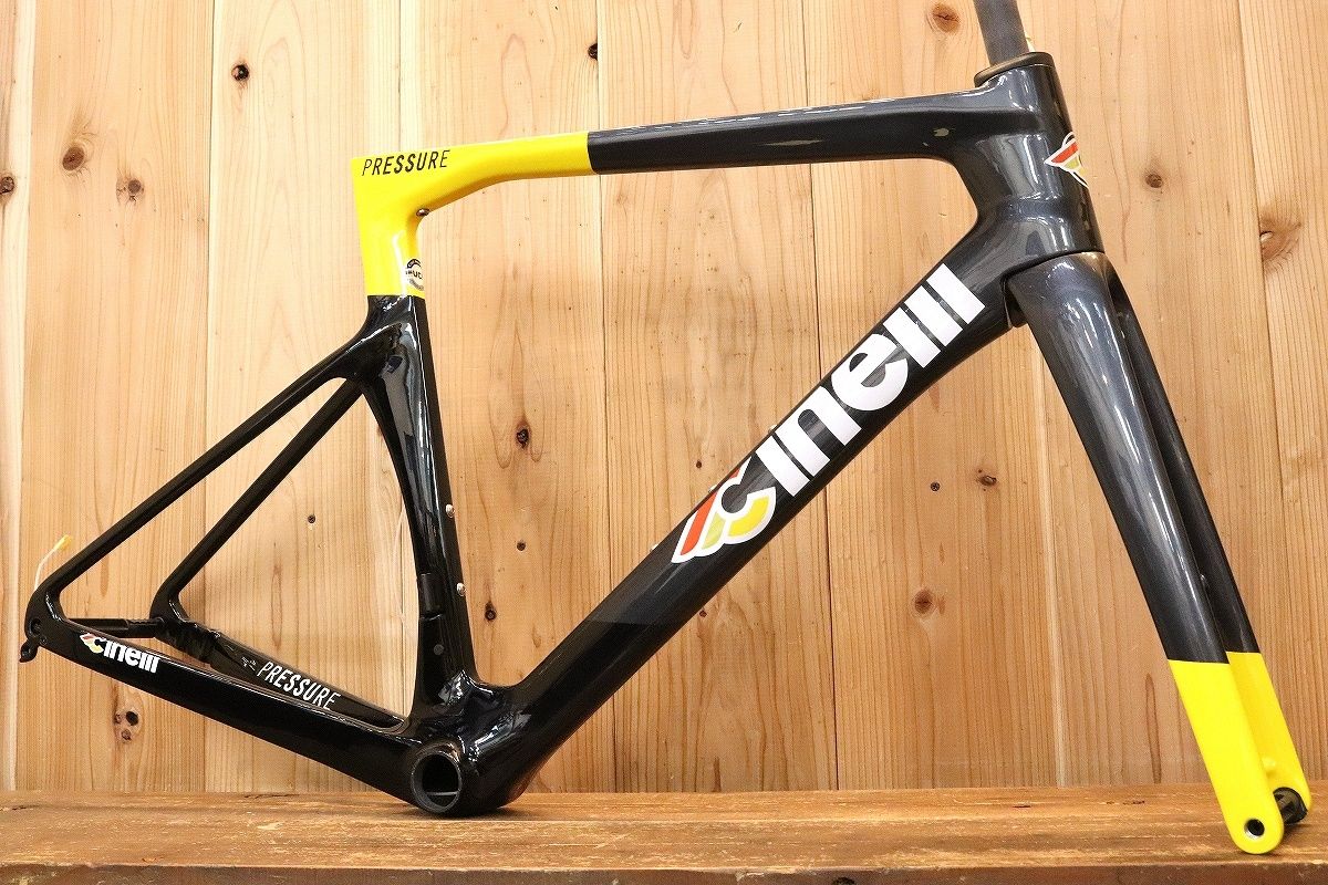 未使用品 チネリ CINELLI プレッシャー PRESSURE 2023年モデル Mサイズ カーボン ロードバイク フレームセット 【芦屋店】 -  メルカリ