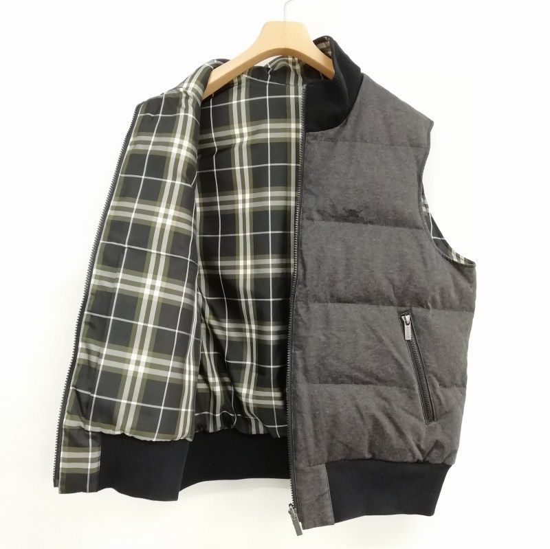 d*9様 バーバリーゴルフ　ダウンベスト　ノバチェック　リバーシブル BURBERRY（ダウンベスト）のフリマアイテム一覧