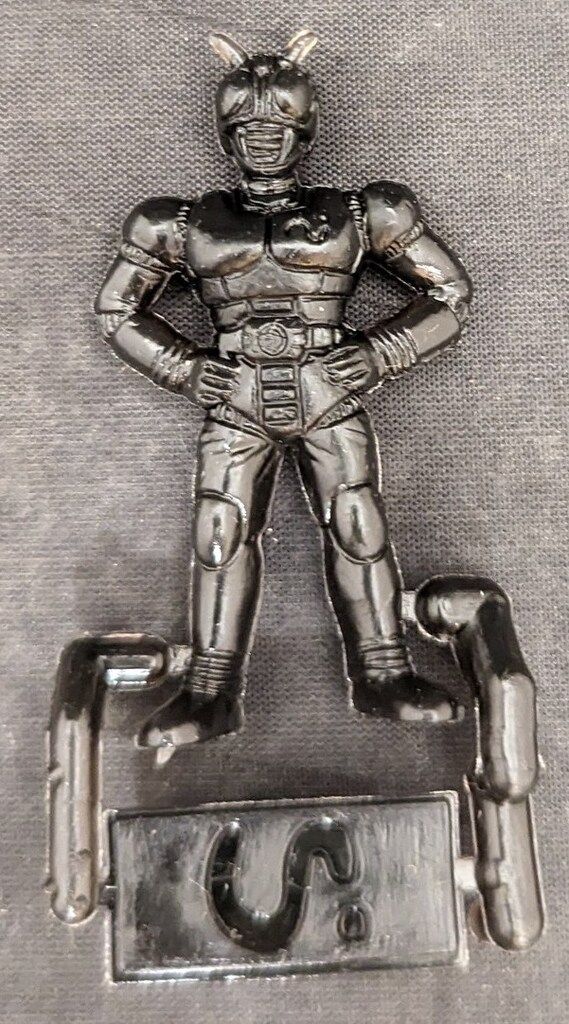 明治製菓 明治チョコスナック 仮面ライダーBLACK 仮面ライダーBLACK クリア黒