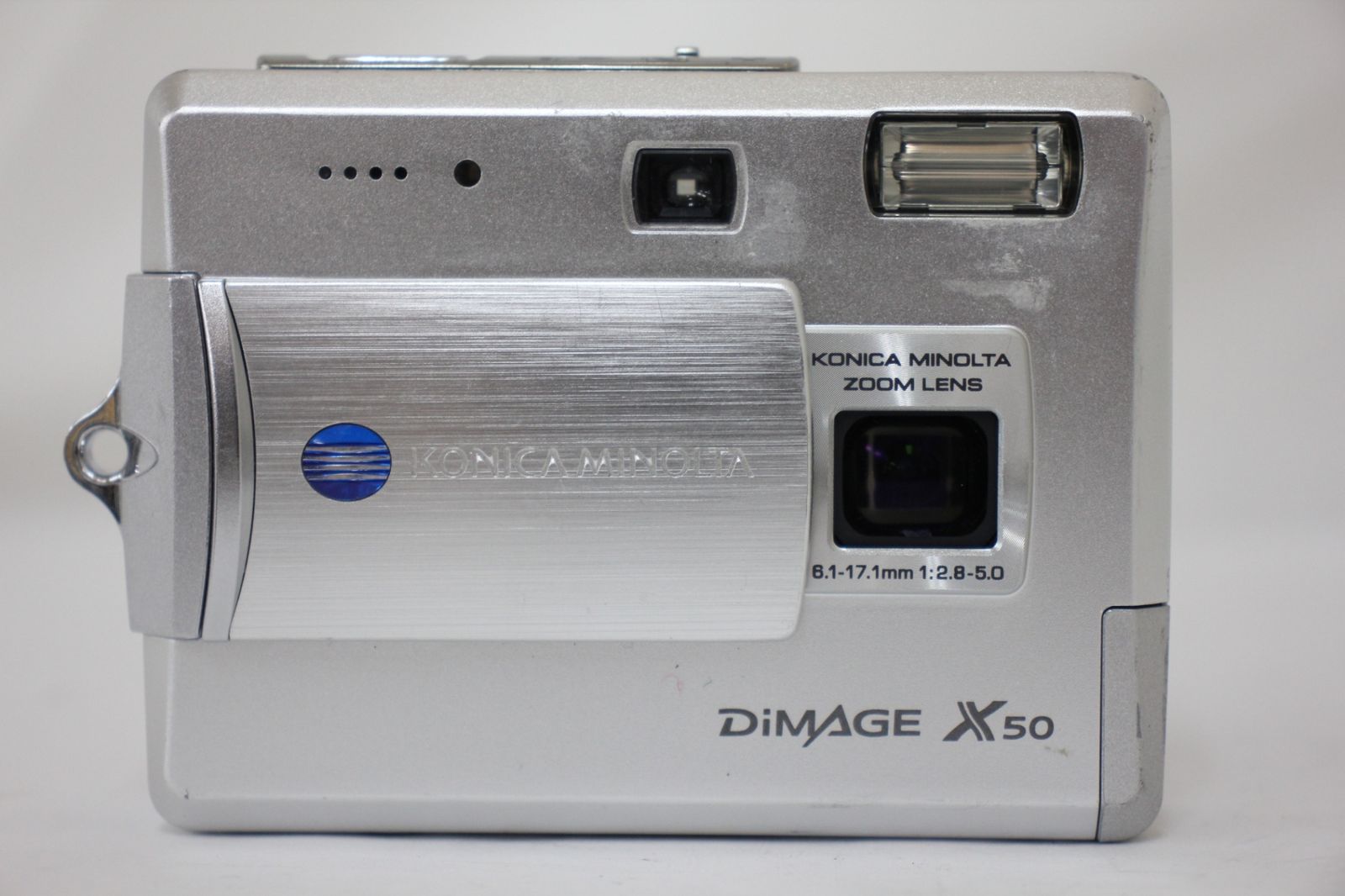 返品保証】 コニカミノルタ Konica Minolta DiMAGE X50 バッテリー付き