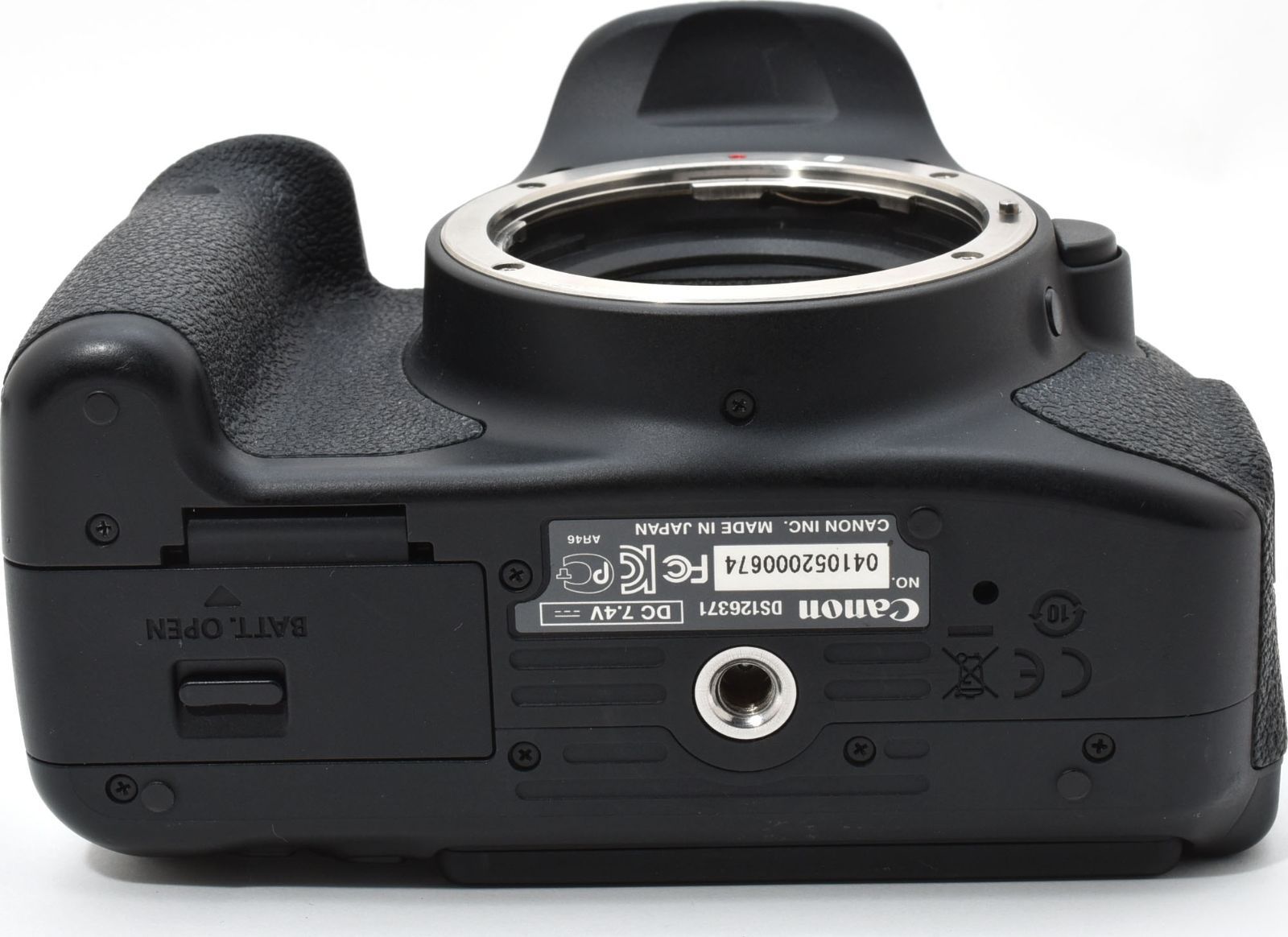 トップ J18[6970]11 キヤノン Canon EOS Kiss X6i ボディ 【ショット数