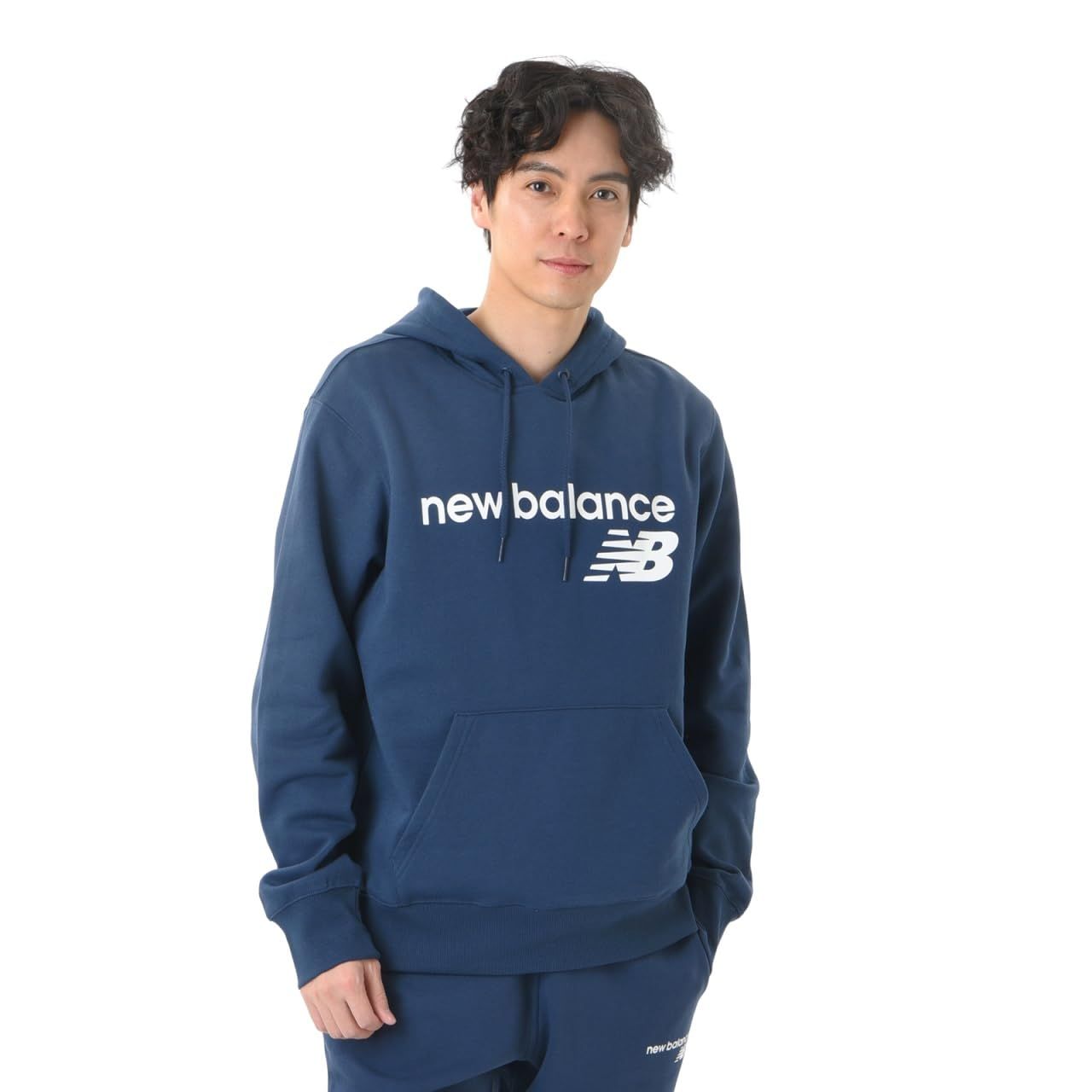 ニューバランス Core フリースフーディ MT03910 スウェット 裏起毛 パーカー メンズ NNY NBネイビー L NNY NBネイビー Free Size