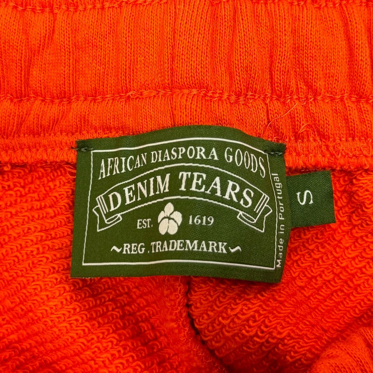 未使用品 DENIM TEARS COTTON WREATH SWEAT SHORTS フラワー 花柄 