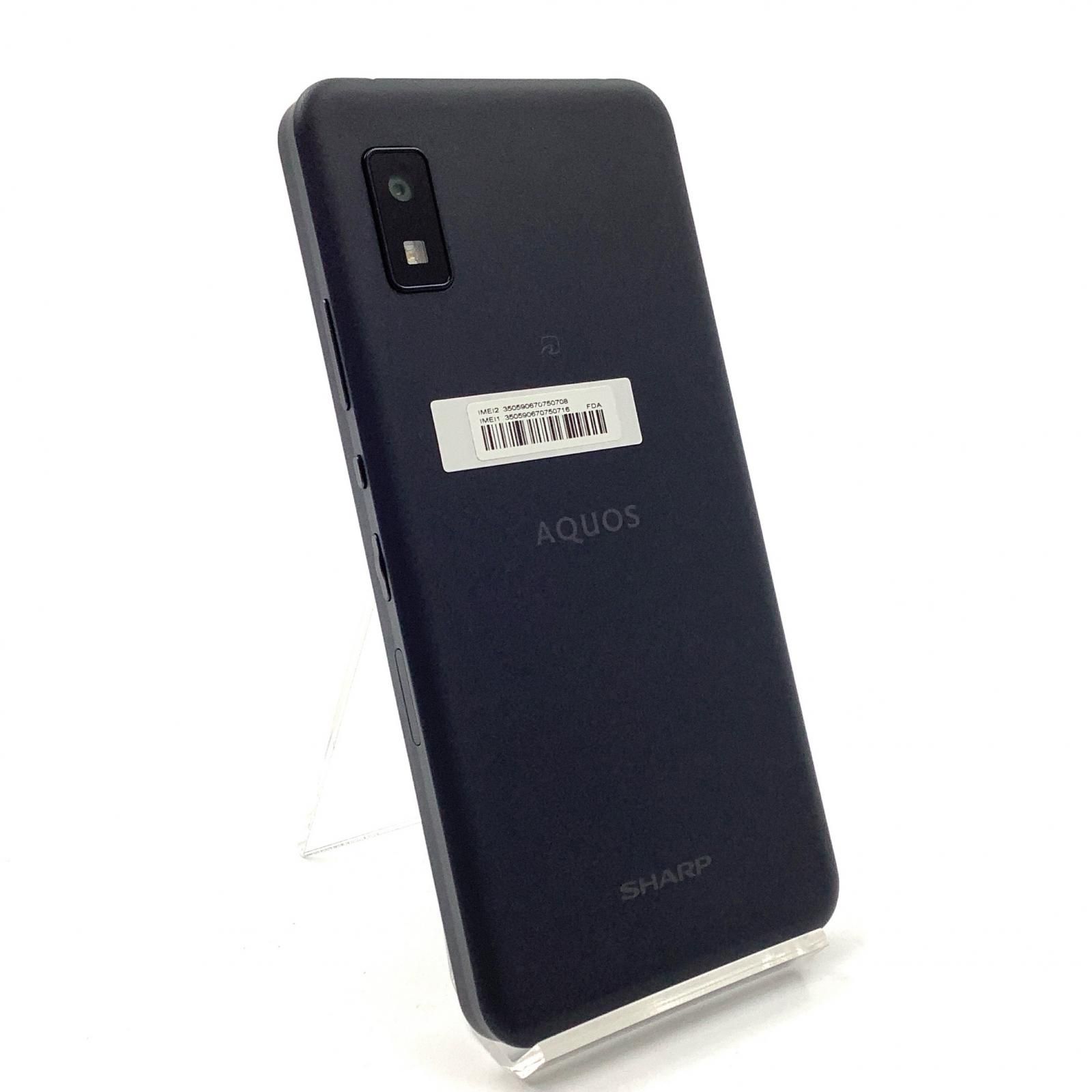 SHARP AQUOS wish 64GB チャコール SIMフリー SH-M20 美品 動作確認済