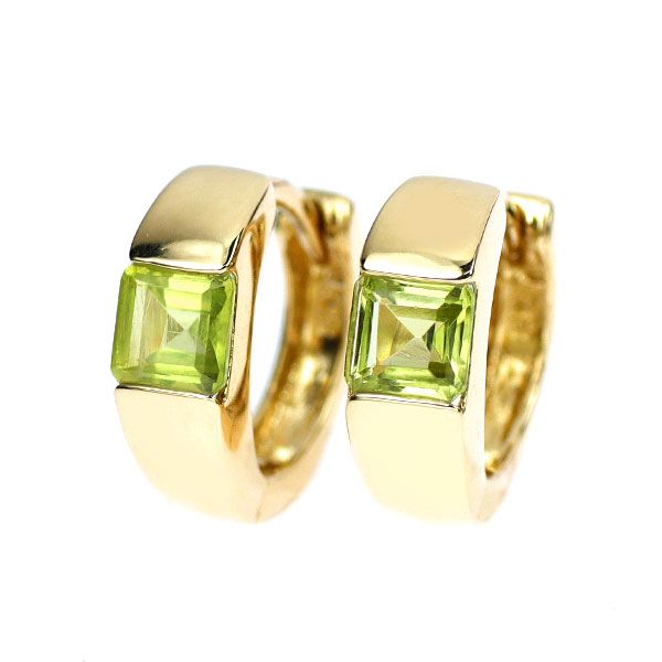 K18YG ペリドット