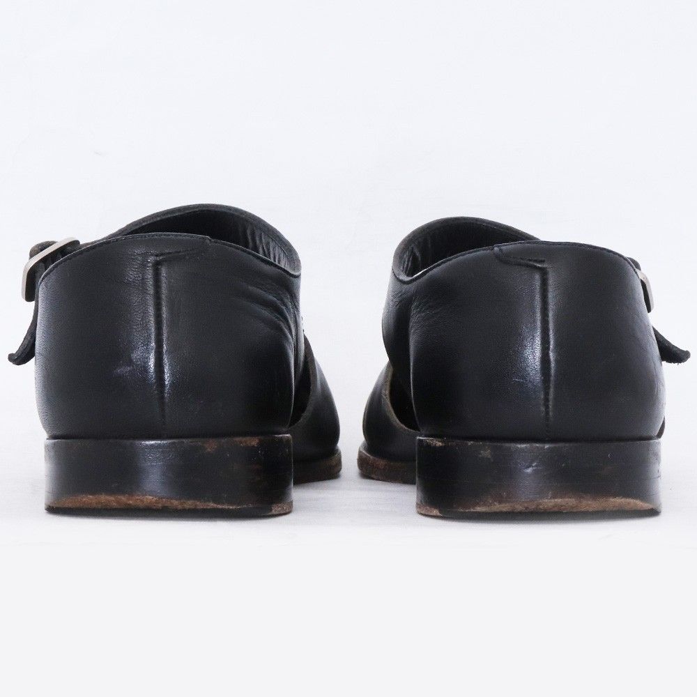 SUNSEA Normandie Mule ミュール　Black 3 SUNSEA Cut-off Normandie Mule サイズ3 ブラック - メルカリ