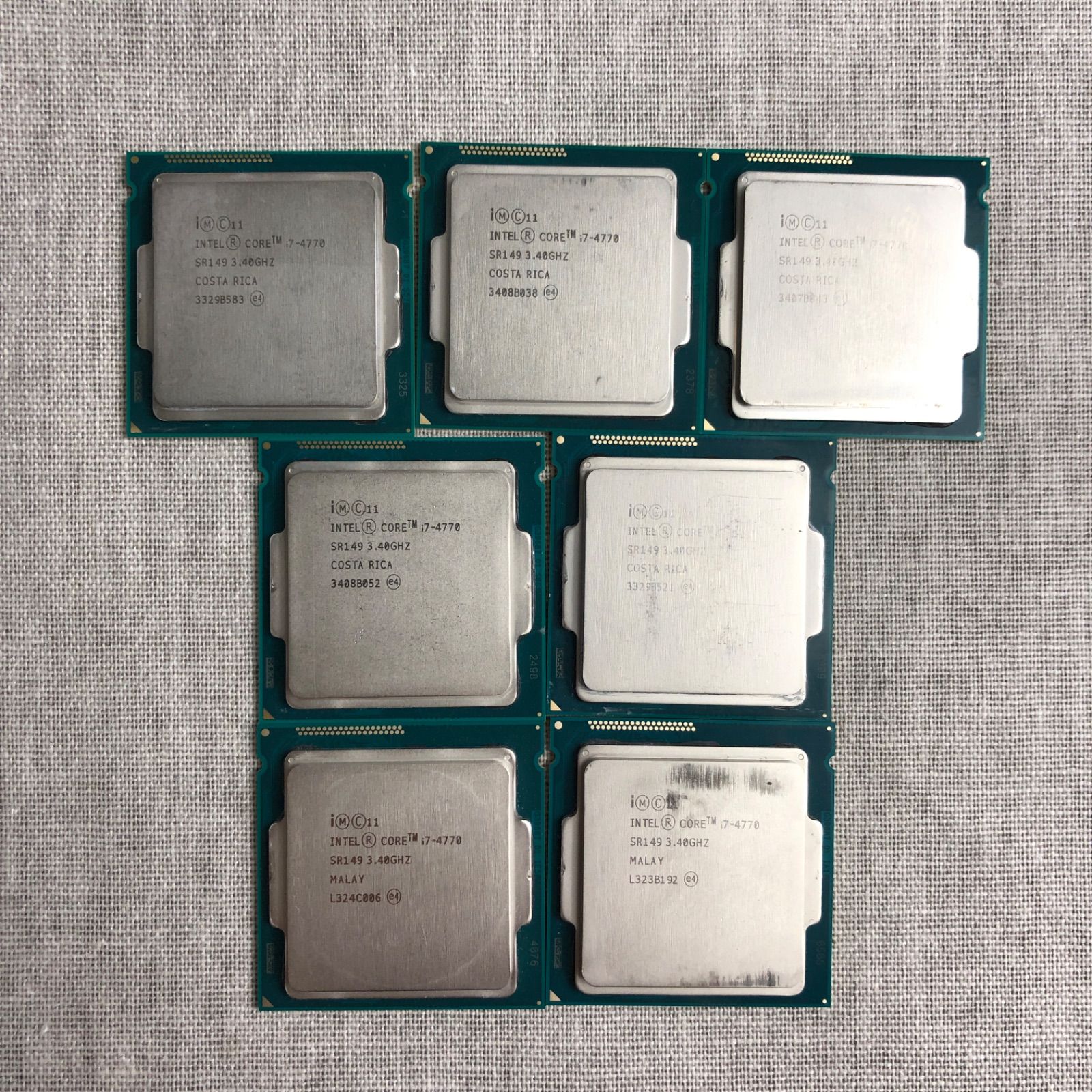 ７点セット】CPU Intel i7-4770【BIOS起動確認済】/CPU_M230312 - メルカリ