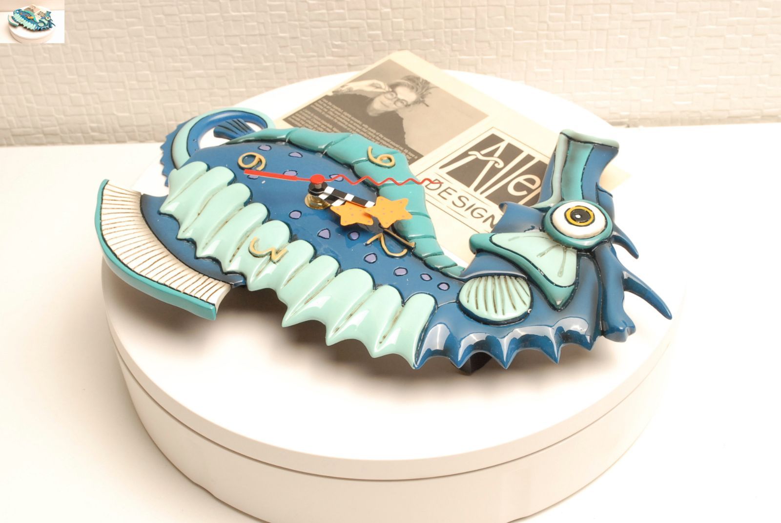 AleN DESIGNS 壁掛け時計 アレンデザイン ソルティータツノオトシゴ