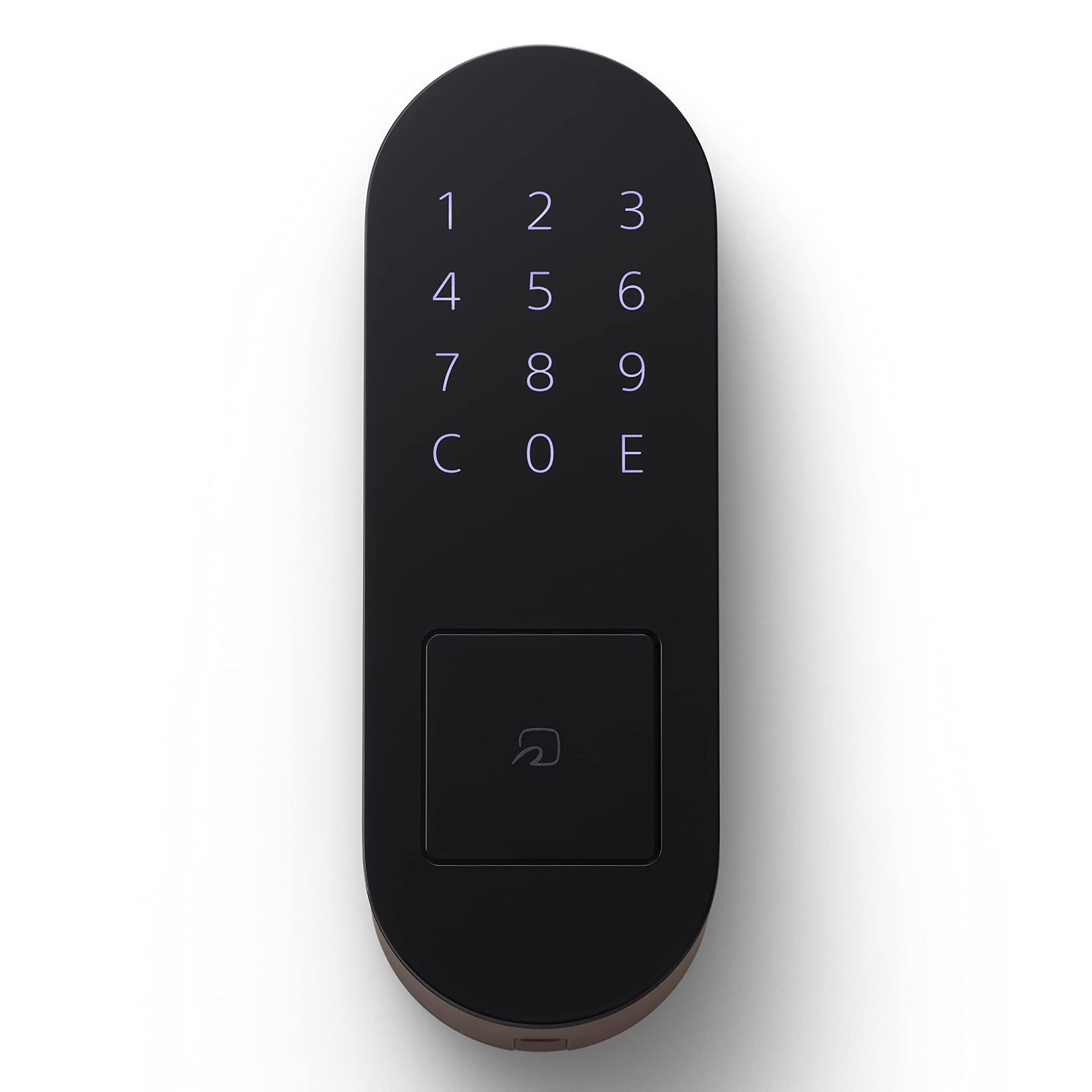 スマートロック で解錠 スマートホーム AppleWatch Alexa 暗証番号やカード GoogleHome LINEClova 玄関 ブラウン ドア ドアロック 鍵 キュリオパッド オートロック 自動施錠 ハンズフリー解錠 Pad 後付け 工事不要