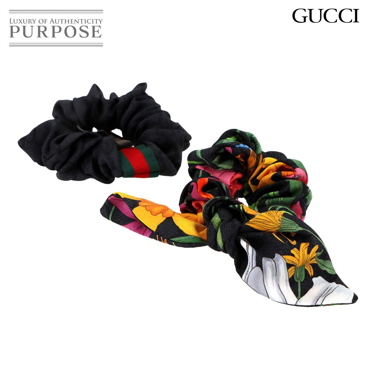 【売り切り価格】GUCCI シルクGGパターンシュシュ オンライン ショッピング 通販ファッション - 【売り切り価格