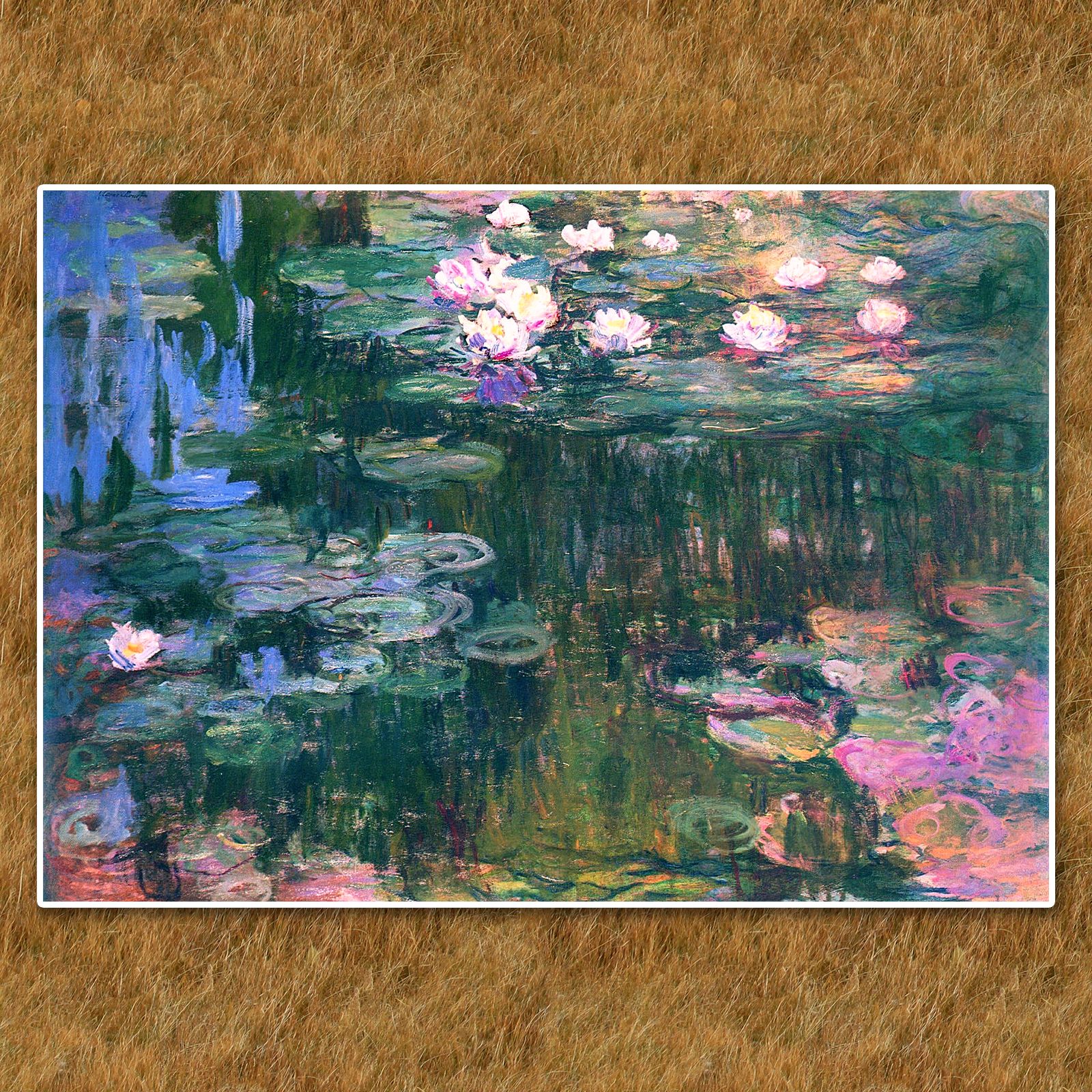 モネ『睡蓮 (Water Lilies)〈30〉』複製画【額入り】 - メルカリ
