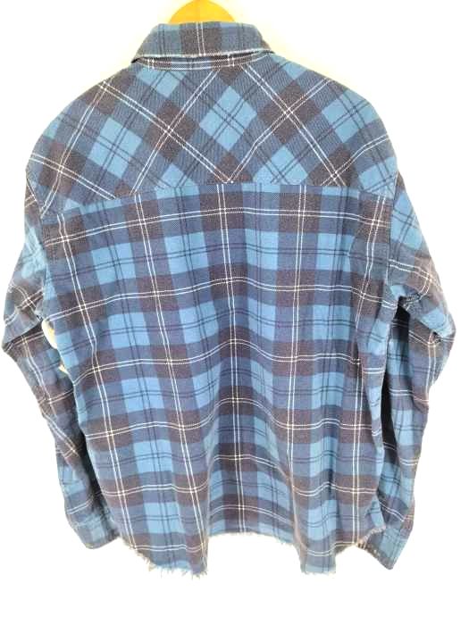 K　UNUSED Damage Check Nel Shirt UNUSED / New Arrival | public
