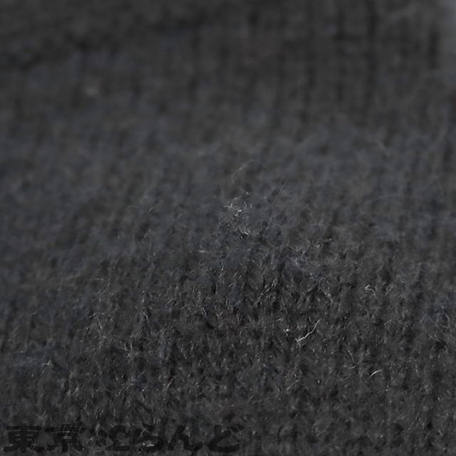 シャネル CHANEL 裾フレアスカート P57046K07434 ブラック カシミヤ 34