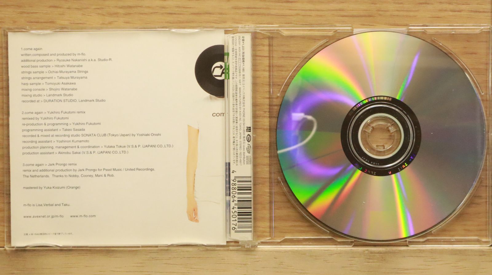 国内盤CD☆エムフロー/m-flo□ Come Again 【RZCD45017/4988064450176