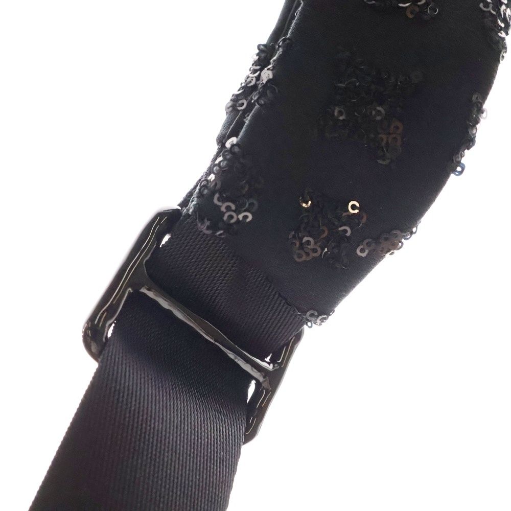 LOUIS VUITTON ルイヴィトン 23SS モノグラムスパンコール ミッドレイヤーベスト ブラック RM231F MT6 HOF G6W LOUIS VUITTON (ルイヴィトン) 23SS モノグラムスパンコール
