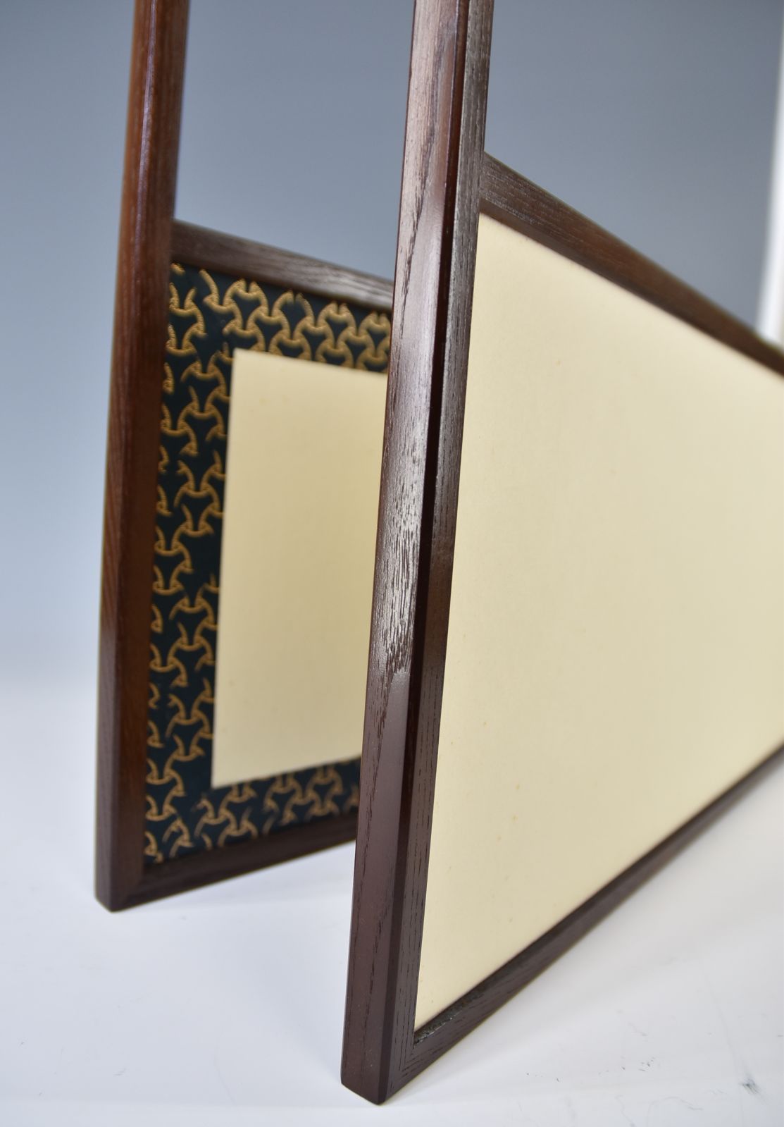 女桑縁 ツボツボ幕 風炉先（京間）」 茶道具 風炉先屏風 衝立 仕切 女